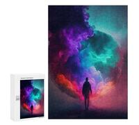 Jigsaw Puzzle 300 PCS for Adults Colorful Cloud Tunnel Jigsaw for Adults Toy Wall Decor Home Decoration for Birthday, Chrismas 300 PCS