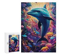 Jigsaw Puzzle 300 PCS for Adults Colorful Underwater Dreams Jigsaw Puzzle Family Game Difficult Hard Deal As Gifts for The Whole Family 300 PCS