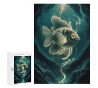 Jigsaw Puzzle 300 PCS for Adults Cosmic Betta Adult Jigsaw Puzzle Relaxing Games Precision Cutting Deal As Gifts for The Whole Family 300 PCS