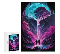 Jigsaw Puzzle 300 PCS for Adults Galactic Odyssey Adult Jigsaw Brain Teaser Game Birthday Present Help The Brain Exercise 300 PCS