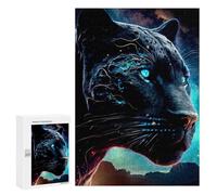 Jigsaw Puzzle 300 PCS for Adults Galactic Panther Portrait -2 Jigsaw for Adults Toy Wall Decor Home Decoration for Birthday, Chrismas 300 PCS