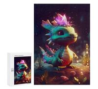 Jigsaw Puzzle 300 PCS for Adults Magical Dragon Crown Jigsaw for Adults Toy Wall Decor Home Decoration for Birthday, Chrismas 300 PCS