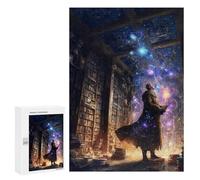Jigsaw Puzzle 300 PCS for Adults Magical Library of Wonders Jigsaw for Adults Toy Wall Decor Home Decoration for Birthday, Chrismas 300 PCS