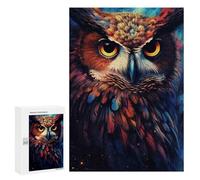 Jigsaw Puzzle 300 PCS for Adults Owl Bird Puzzle for Adults Toy Wall Decor Perfect Decoration Stress Reduction Gifts 300 PCS