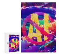 Jigsaw Puzzle 300 PCS for Adults Rainbow Mountains A Vibrant Landscape Jigsaw for Adults Toy Wall Decor Home Decoration for Birthday, Chrismas 300 PCS