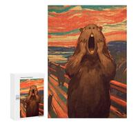 Jigsaw Puzzle 300 PCS for Adults Scream of Capybara Jigsaw for Adults Hands-on Game Wall Decoration Help The Brain Exercise 300 PCS