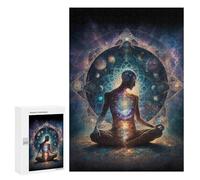 Jigsaw Puzzle 300 PCS for Adults Soul Inner Harmonization Puzzle for Adults Toy Wall Decor Perfect Decoration Stress Reduction Gifts 300 PCS