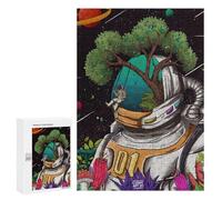 Jigsaw Puzzle 300 PCS for Adults Space Explorer's Garden Jigsaw Puzzle Family Game Difficult Hard Deal As Gifts for The Whole Family 300 PCS