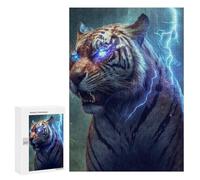 Jigsaw Puzzle 300 PCS for Adults Thundering Tiger Majesty -1 Jigsaw for Adults Toy Wall Decor Home Decoration for Birthday, Chrismas 300 PCS