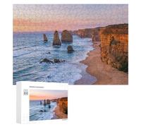 Jigsaw Puzzle 300 PCS for Adults Twelve Apostles at Sunset, Australia Jigsaw Puzzle Anti-Stress Toys For Family Fun Stress Reduction Gifts 300 PCS