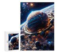 Jigsaw Puzzle 300 PCS for Teenagerss Future World Adult Jigsaw Family Games Birthday Present Unique Birthday And Gifts 300 PCS