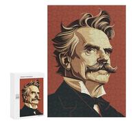 Jigsaw Puzzle 300 PCS Friedrich Nietzsche Adult Puzzles Toy Wall Decor Birthday Present Deal As Gifts for The Whole Family 300 PCS