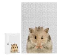 Jigsaw Puzzle 300 PCS Hamster Jigsaws for Adults Toy Wall Decor Difficult Hard Unique Gifts for Birthday And Christmas 300 PCS