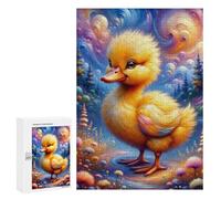 Jigsaw Puzzle 300 PCS Magical Duckling Fantasy Jigsaw Puzzles for Teenagerss Hand Speed Race Fun Activities at Home Challenging Game And Family Play 300 PCS