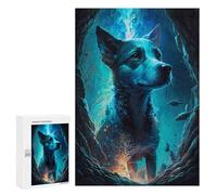 Jigsaw Puzzle 300 PCS Magical Underwater Canine Jigsaws for Adults Toy Wall Decor Difficult Hard Unique Gifts for Birthday And Christmas 300 PCS