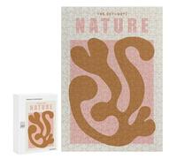 Jigsaw Puzzle 300 PCS Nature Cut-Out Art Print Jigsaws for Adults Puzzle Birthday Present Difficult And Challenge Challenging Game Gifts 300 PCS