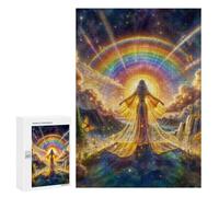 Jigsaw Puzzle 300 PCS Open Arms for Abundance Adult Puzzles Toy Wall Decor Birthday Present Deal As Gifts for The Whole Family 300 PCS