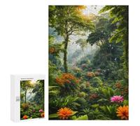 Jigsaw Puzzle 300 PCS Rainforest Elegance Jigsaws for Adults Anti-Stress Toys Staycation Kill Time Help The Brain Exercise 300 PCS