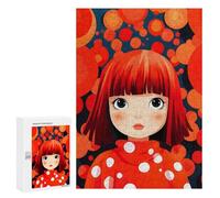 Jigsaw Puzzle 300 PCS Red Hair Cute Baby Jigsaws for Adults Toy Wall Decor Pattern Assembly Deal As Gifts for The Whole Family 300 PCS