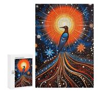 Jigsaw Puzzle 300 PCS Tribal Animal 5 The Bird Jigsaws for Adults Toy Wall Decor Pattern Assembly Deal As Gifts for The Whole Family 300 PCS