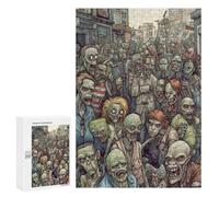 Jigsaw Puzzle 300 PCS Twisted Figures Jigsaws for Adults Toy Wall Decor Pattern Assembly Deal As Gifts for The Whole Family 300 PCS