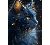 Jigsaw Puzzle 3000 Piece, Beautiful Cat Puzzles for Adults 3000, Jigsaw Puzzle Games Classic Educational, Wooden Puzzles, The Impossible Challenge, for Home Wall Decoration Gift BXHZW1-683