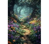 Jigsaw Puzzle 3000 Piece, Dream Forest Puzzles for Adults 3000, Jigsaw Puzzle Games Classic Educational, Wooden Puzzles, The Impossible Challenge, for Home Wall Decoration Gift BXHZW1-695