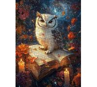 Jigsaw Puzzle 3000 Piece, Starry Sky Eagle Puzzles for Adults 3000, Jigsaw Puzzle Games Classic Educational, Wooden Puzzles, The Impossible Challenge, for Home Wall Decoration Gift BXHZW1-960