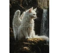 Jigsaw Puzzle 3000 Piece, White Wings Puzzles for Adults 3000, Jigsaw Puzzle Games Classic Educational, Wooden Puzzles, The Impossible Challenge, for Home Wall Decoration Gift BXHZW1-28