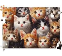 Jigsaw Puzzle 3000P Pieces, Puzzles cat Butterfly-3 48 x 31.9 inches l0-403 | Puzzle Game for Women Men, Challenging Puzzles, Jigsaws Wooden, Creative Hobby Craft, Thoughtful Gifts for Men Women