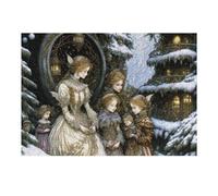 Jigsaw Puzzle 38x26cm/1000pcs for Adults Enchanted Winter Wonderland Jigsaw Puzzle Family Game Difficult Hard Deal As Gifts for The Whole Family 38x26cm/1000pcs