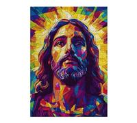 Jigsaw Puzzle 38x26cm/1000pcs for Adults Jesus Christ Resurrection Easter Puzzle for Adults Relax Games Perfect Decoration for Birthday, Chrismas 38x26cm/1000pcs