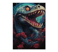 Jigsaw Puzzle 38x26cm/1000pcs for Teenagerss Serpent's Embrace Jigsaw for Adults Toy Wall Decor Improve Memory Help The Brain Exercise 38x26cm/1000pcs