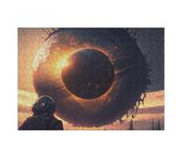 Jigsaw Puzzle 38x26cm/1000pcs for Teenagerss Space Explorer The Final Frontier Jigsaw for Adults Toy Wall Decor Improve Memory Help The Brain Exercise 38x26cm/1000pcs