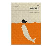 Jigsaw Puzzle 38x26cm/1000pcs MobyDick Herman Melville Adult Jigsaw Puzzle Family Games Staycation Kill Time Unique Birthday And Gifts 38x26cm/1000pcs