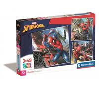 Clementoni Puzzel Square Marvel Spiderman 3 Puzzel Met 48 Stukjes - Supercolor P