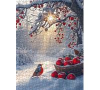 Jigsaw Puzzle 4000 Piece, Fruit Bird Puzzles for Adults 4000, Wooden Puzzles, Jigsaw Puzzle Games Classic Educational, The Impossible Challenge, Games and Family Activities, Creativity Gift DX0YL1-860