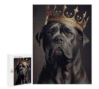 Jigsaw Puzzle 500 PCS Cane Corso King Jigsaws for Adults Toy Wall Decor Pattern Assembly Deal As Gifts for The Whole Family 500 PCS