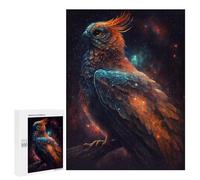 Jigsaw Puzzle 500 PCS Cosmic Feathered Beast Jigsaws for Adults Puzzle Birthday Present Difficult And Challenge Challenging Game Gifts 500 PCS