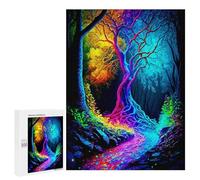 Jigsaw Puzzle 500 PCS Enchanted Forest Pathway -1 Jigsaws for Adults Toy Wall Decor Difficult Hard Unique Gifts for Birthday And Christmas 500 PCS