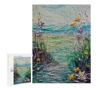 Jigsaw Puzzle 500 PCS Enchanted Shore Jigsaws for Adults Puzzle Birthday Present Difficult And Challenge Challenging Game Gifts 500 PCS