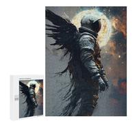 Jigsaw Puzzle 500 PCS for Adults Astronaut Cosmic Ascension Adult Jigsaw Brain Teaser Game Birthday Present Help The Brain Exercise 500 PCS