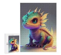 Jigsaw Puzzle 500 PCS for Adults Baby Dragon Animal Jigsaw for Adults Hands-on Game Wall Decoration Help The Brain Exercise 500 PCS