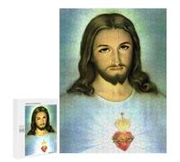 Jigsaw Puzzle 500 PCS for Adults Bible Verse Religion Jesus Jigsaw for Adults Toy Wall Decor Home Decoration for Birthday, Chrismas 500 PCS