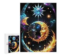 Jigsaw Puzzle 500 PCS for Adults Celestial Harmony Jigsaw Puzzle Family Game Difficult Hard Deal As Gifts for The Whole Family 500 PCS