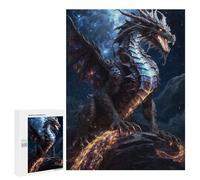 Jigsaw Puzzle 500 PCS for Adults Celestial Serpent Puzzle for Adults Toy Wall Decor Perfect Decoration Stress Reduction Gifts 500 PCS