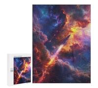 Jigsaw Puzzle 500 PCS for Adults Celestial Voyage Adult Jigsaw Brain Teaser Game Birthday Present Help The Brain Exercise 500 PCS