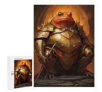 Jigsaw Puzzle 500 PCS for Adults Frog Spearman Adult Jigsaw Brain Teaser Game Birthday Present Help The Brain Exercise 500 PCS