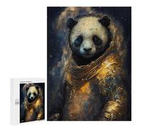 Jigsaw Puzzle 500 PCS for Adults Galactic Panda Guardian Jigsaw for Adults Toy Wall Decor Home Decoration for Birthday, Chrismas 500 PCS