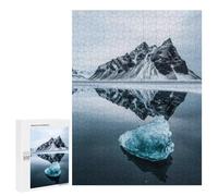 Jigsaw Puzzle 500 PCS for Adults Iceberg Reflection Jigsaw for Adults Hands-on Game Wall Decoration Help The Brain Exercise 500 PCS